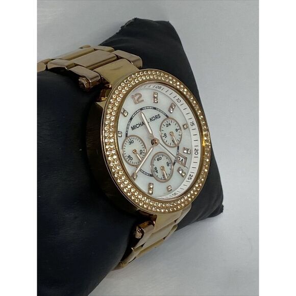 Michael Kors Parker MK5491 Women's Stainless Steel Analog Dial Quartz Watch VK18 - Picture 5 of 12